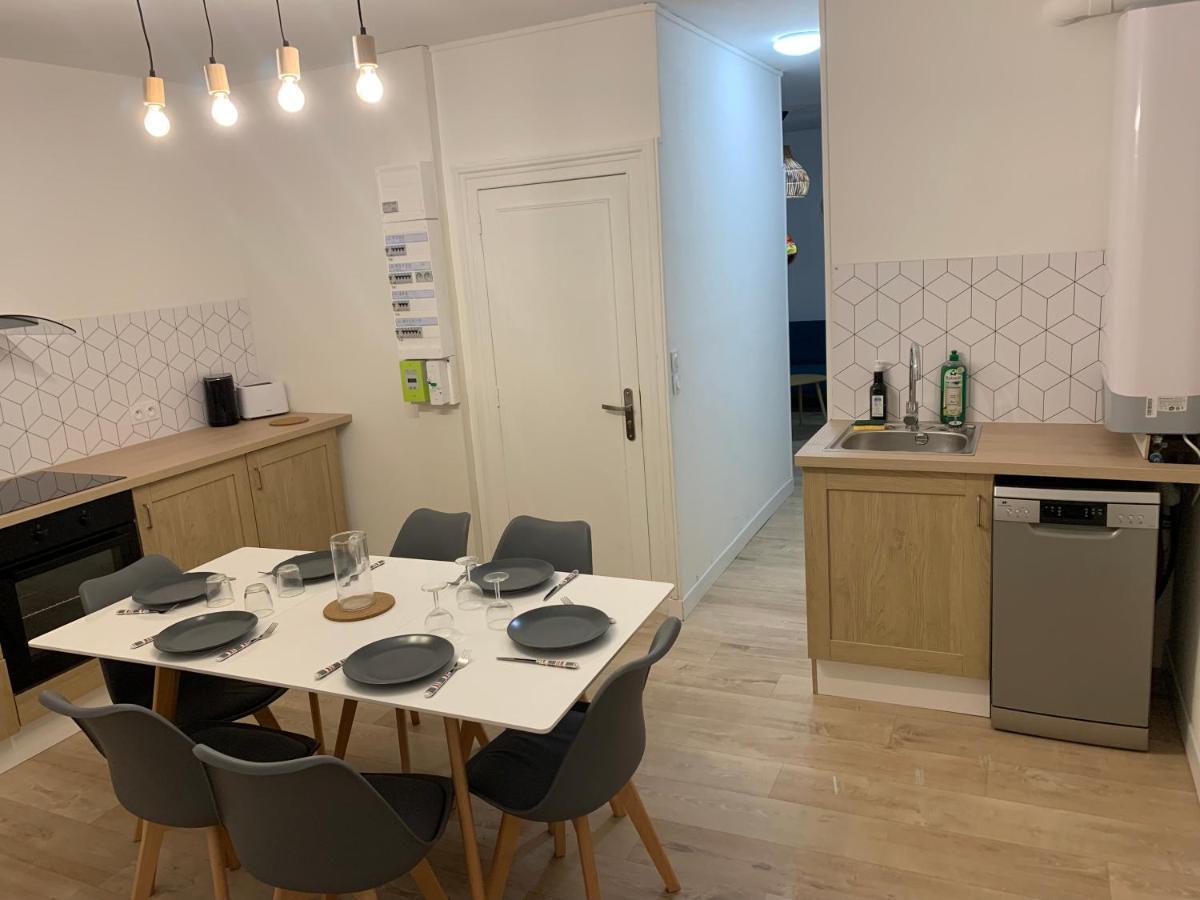 L Effet Mer 70M2 Avec 2 Chambres Doubles Avec Parking 1 Voiture Gratuit, Netflix Disney Plus Disponible Lits Faits A L Arrive Serviettes De Toilettes Fournies Dieppe Dış mekan fotoğraf